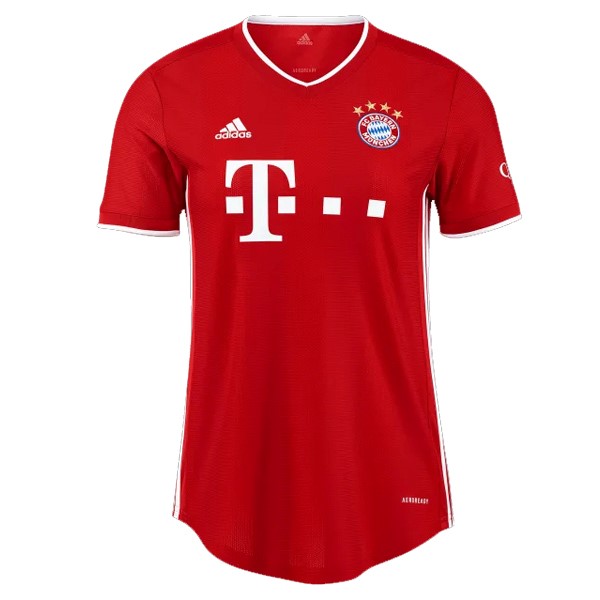 Camiseta Bayern Munich Primera equipo Mujer 2020-21 Rojo